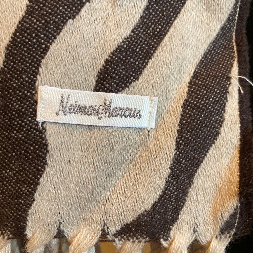 Neiman Marcus Zebra Print Fringe - image 6